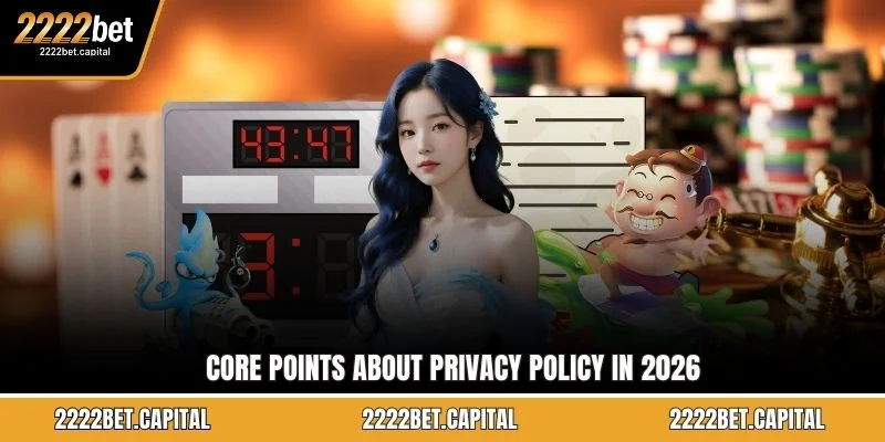 Core points about Privacy policy in 2026