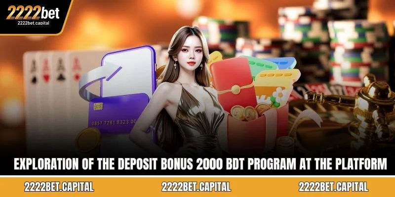 Exploration of the Deposit bonus 2000 BDT Program at the Platform