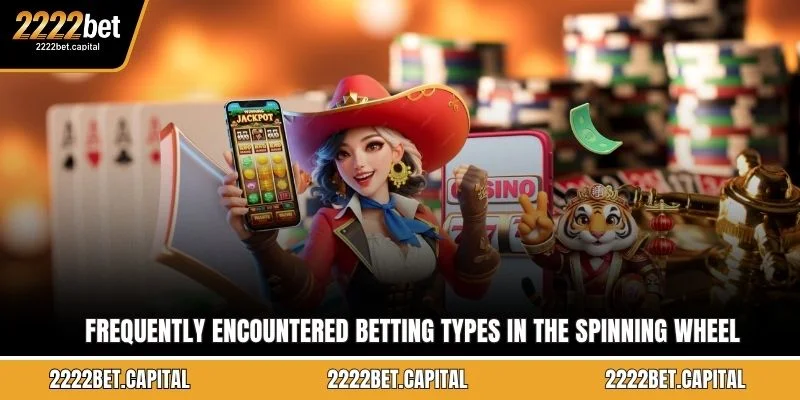 Frequently encountered betting types in the spinning wheel discipline