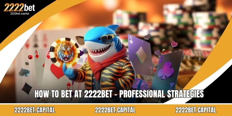 How To Bet At 2222BET - Professional Strategies