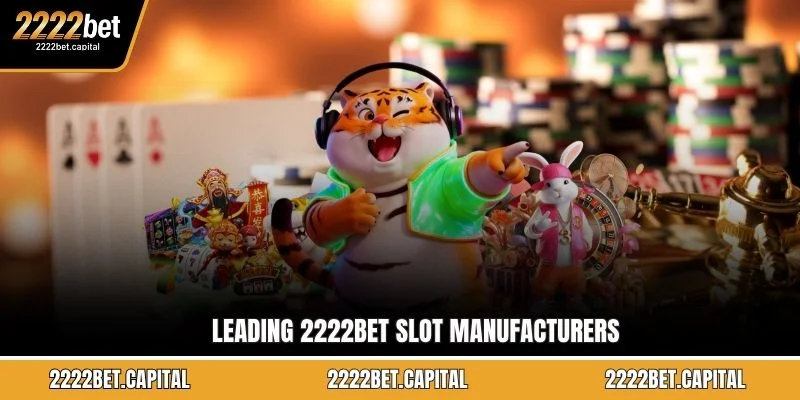 Leading 2222BET slot manufacturers