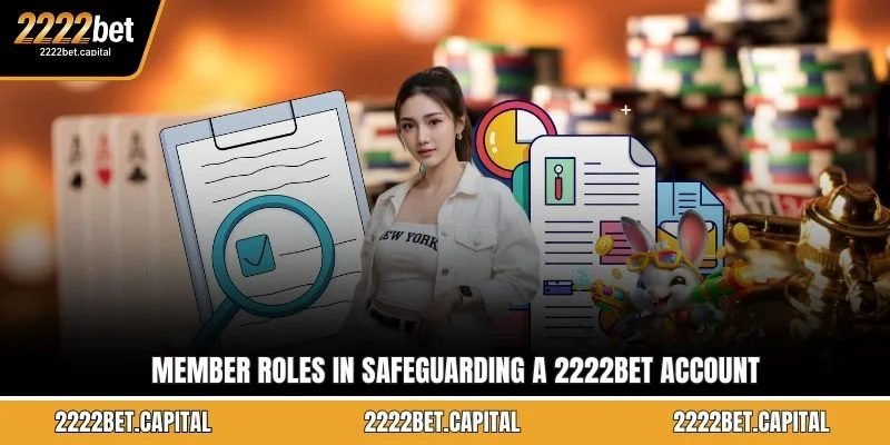 Member roles in safeguarding a 2222BET account