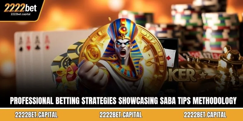 Professional betting strategies showcasing Saba Tips methodology