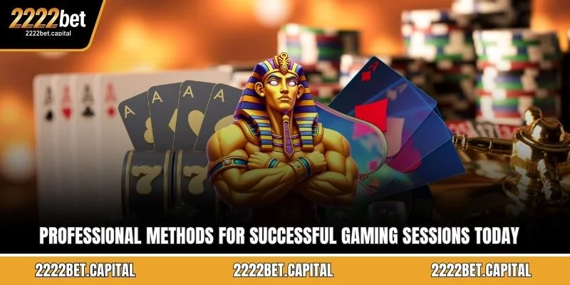 Professional methods for successful gaming sessions today