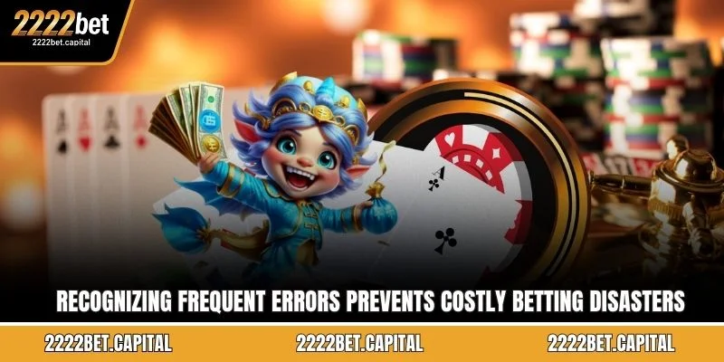 Recognizing frequent errors prevents costly betting disasters