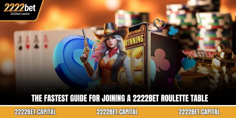 The fastest guide for joining a 2222BET Roulette table