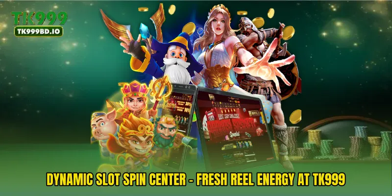 Dynamic Slot Spin Center - Fresh Reel Energy At TK999
