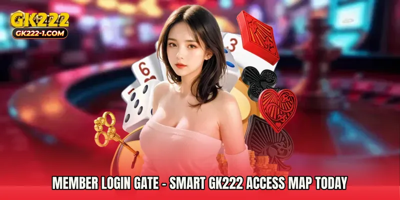 Member Login Gate - Smart GK222 Access Map Today